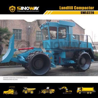 High Quality Small Refuse Landfill Compactor Truck 20 Ton Waste Compactor
