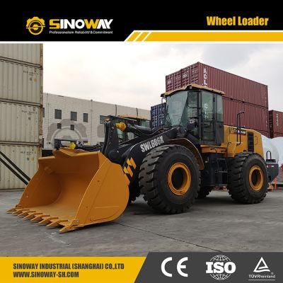 China 6 Ton Rock Bucket Shovel Loader for Sale