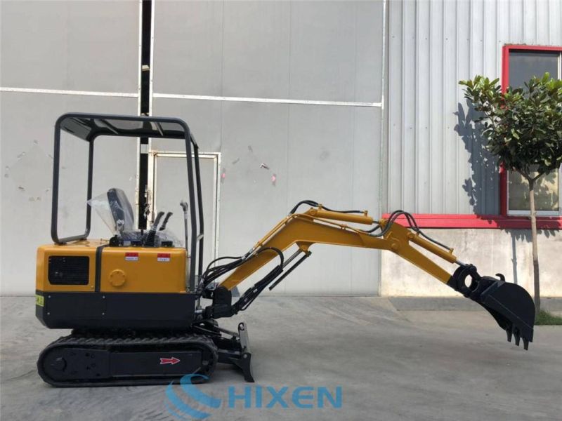 Mini/Micro Small Crawler Hydraulic Excavator with Attachments for Agriculture/Small Project/Garden/Greenhouse/Landscaping