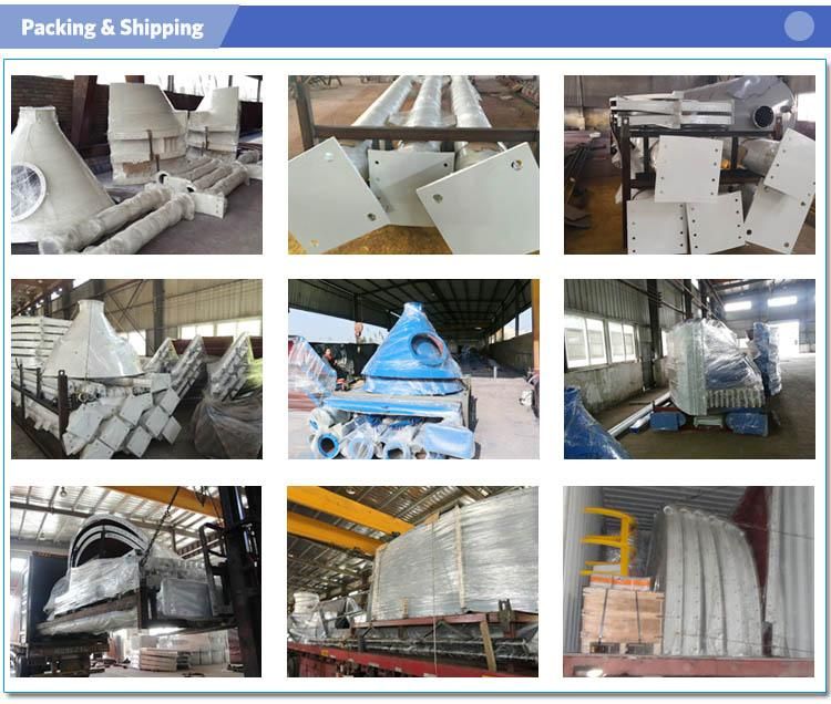 Factory Supply Silo and Steel Fabrication for Automatic Block Making Machine Plant