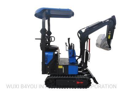 New Swing Boom Rdt-13b 1.1 Ton China Micro Deisel Garden Farm Home Crawler Excavator Digger Machine Price Mini Excavator 0.6/0.8/1/1.8ton