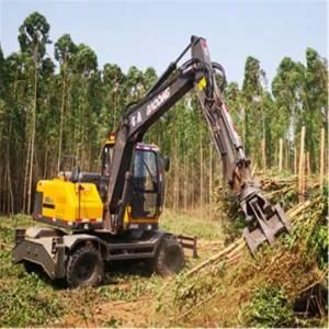 Wood Clamp Loader Wood Loader Excavator