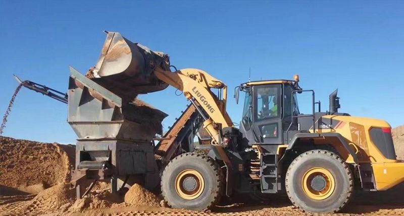 Earth Moving Loader New 5 Ton Liugong 856h 3cbm Wheel Loader