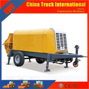 China Factory Small Trailer Electric Concrete Pump Hbt30/1010s