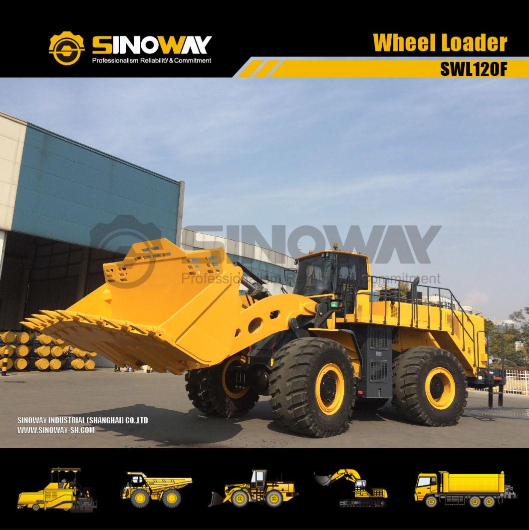 6.5m3 Mining Wheel Loader Chinese Front End Loader for Sale