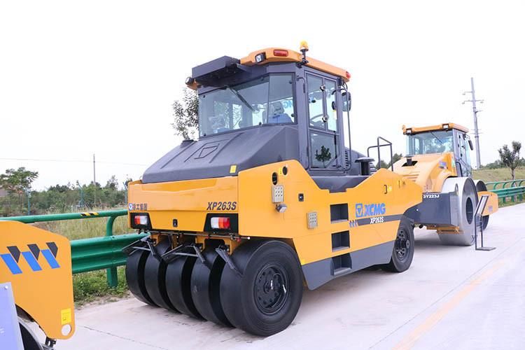 XCMG Official XP263s 26ton Pneumatic Rubber Tire Road Roller