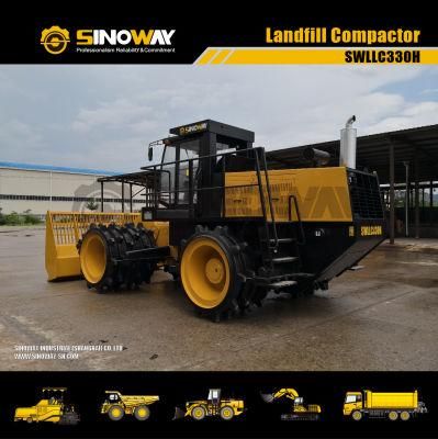 China New Landfill Trash Compactor Garbage Compactor Truck Machine