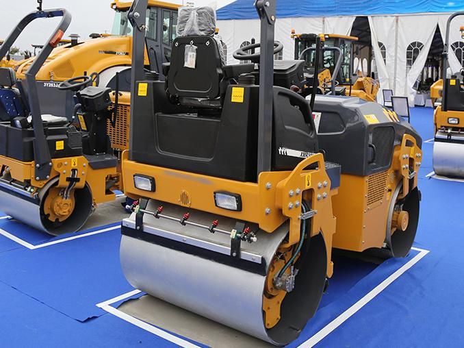 Professional Manufacturer Srd900 Mini Double Drum Vibratory Compactor Road Roller