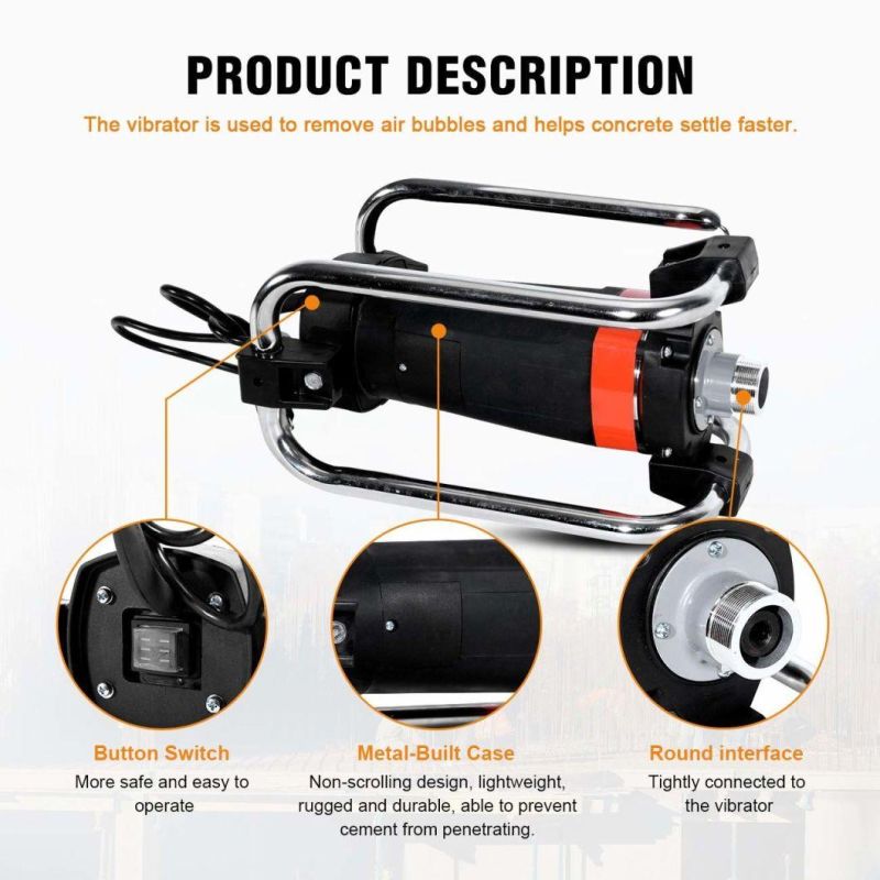 1500W Road Machine Hand Held Concrete Vibrator Suppliers