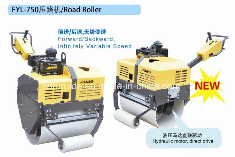 Full Hydraulic Self-Propelled Mini Vibratory Road Roller for Sale
