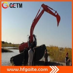 Heavy Construction Machinery Hitachi Excavator Dredging Work Specialist Amphibious Excavator