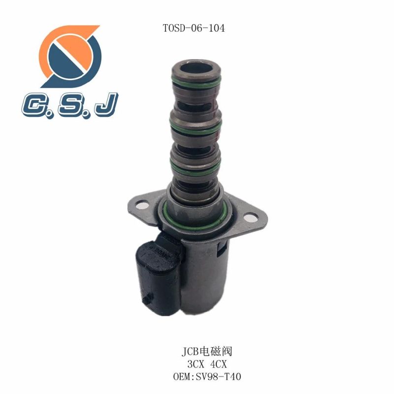 High Quality Sv98-T40 24V Solenoid Valve for Jcb 3cx 4cx