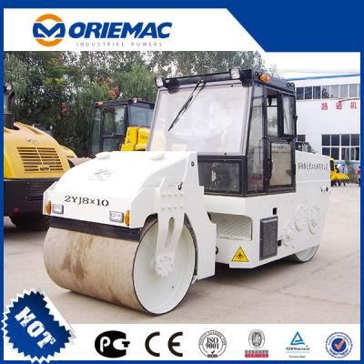 Lutong Brand 2yj8X10 8t 10t Double Drum Static Road Roller