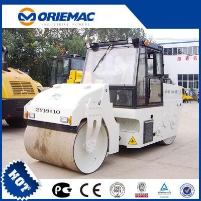 Lutong Brand 2yj8X10 8t 10t Double Drum Static Road Roller