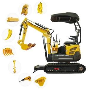 2020 Multi-Function Mini Excavator a Ton of Excavator Factory Price Sell Like Hot Cakes Multifunctional Excavator