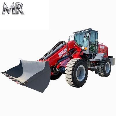 Chinese Manufacturer Mountain Raise Mr3500 Telescopic Front End Wheel Loader