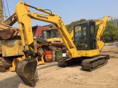 Used Komatsu Excavator Komatsu PC55, 5-6ton Used Excavator for Sale