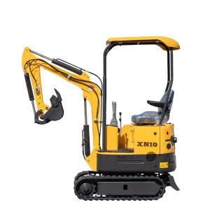 Peter Xn08 Rhinoceros 0.8 Ton Compact Mini Crawler Hydraulic Pump Excavator