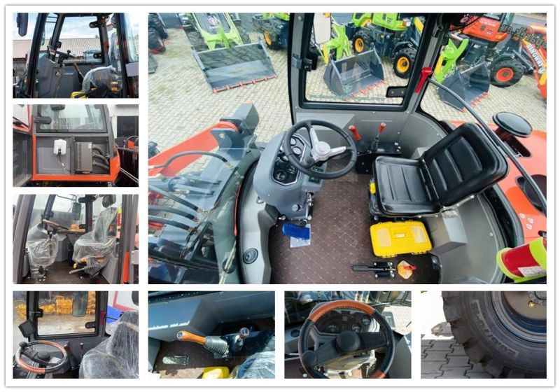 China Cheapest Front Bucket Compact Wheel Loader with High Quality for Sale