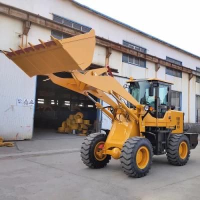 High Power Chinese Wheel Loader Ce Approved Small Wheel Loader for Forestry