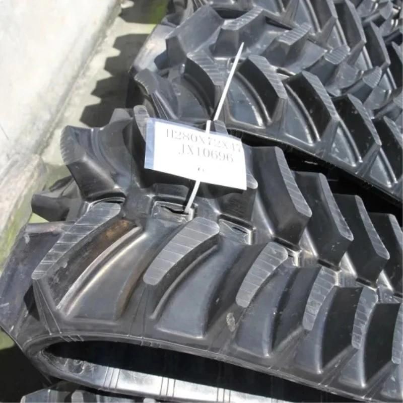 Rubber Track 280X72X47 with High Pattern for Sweeping Machine