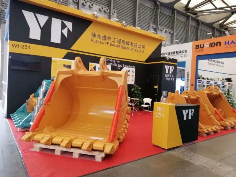 Yf 5.4cbm Rock Bucket for Excavator Cat390