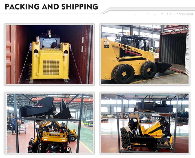 Strong Power Skid Steer Loaders Cheap Holland Skid Steer Loader