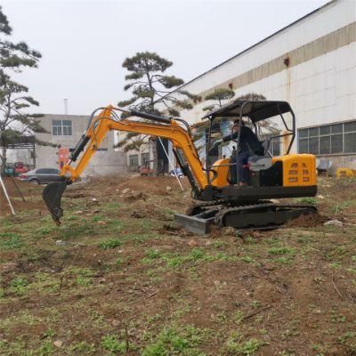 CE Space-Saving Household Mini Kobelco Excavator with Breaking Hammer High Performance Construction Machines