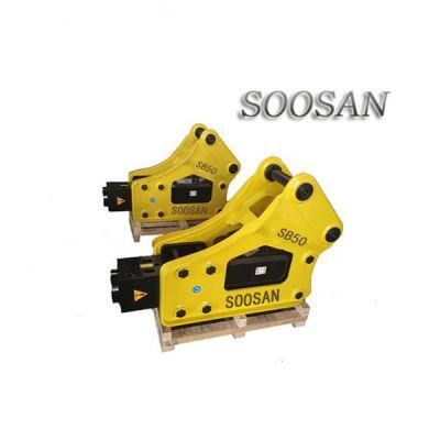 Soosan Sb50 Hydraulic Rock Breaker Is of Good Quality, High Efficiency and Good Price