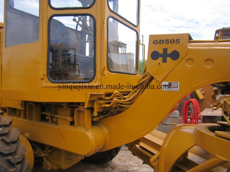 Used Komatsu Motor Grader Gd505A for Sale with Cheap Price in Good Condition