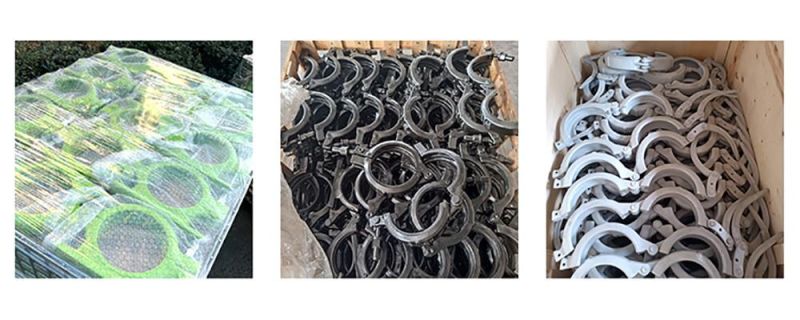 Cast Iron Machinery Parts Carbon Steel Pipe Elbow for Zoomlion Concrete Pump
