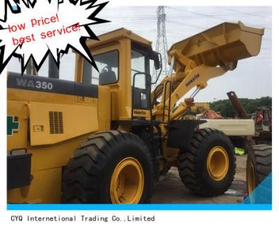 Used Komatsu Wheel Loader Wa350 in Hot Sale (Secondhand Komatsu Wa350)