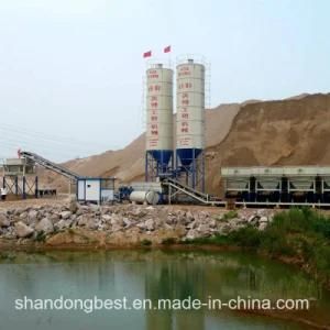 Stationary Concrete Batching Plant Capacity 75CBM/Hour Concrete Mixing Plant