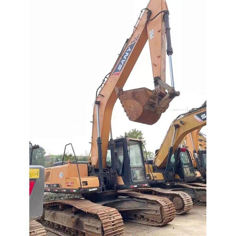 Used Sany Excavator Sy215c 215-9 Excavator Second Hand Sany 215 245 265 Medium Excavators