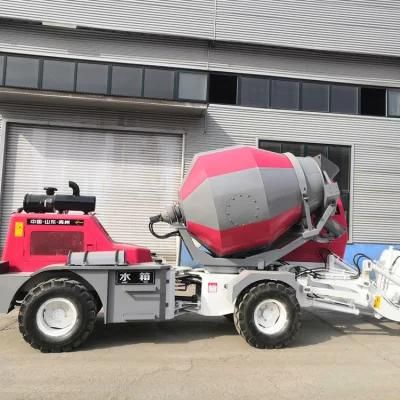 Hydraulic Mounted Concrete Pump, Dawin Concrete Self Loading Concrete Mixer Truck