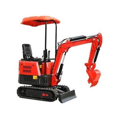 Hot Sale China Excavator SD12s 1 Ton Excavator 1 Ton Mini Excavator Micro Digger 1 Ton Small Bagger for Sale