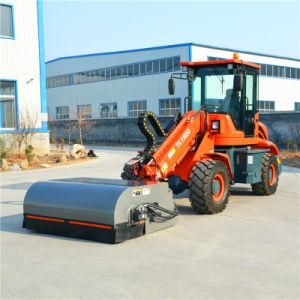 Ce EPA 1500kg Small Wheel Telescopic Loader Tl1500 Front End Loader with Bobcat Backhoe Attachments