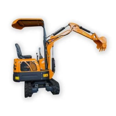 Rubber Track Crawler Excavator Mini Excavator Farm Digging Machine