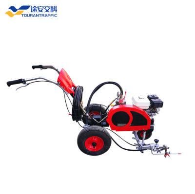 Hand-Push Cold Paint Car Park Line Striper Use Diaphragm Pump