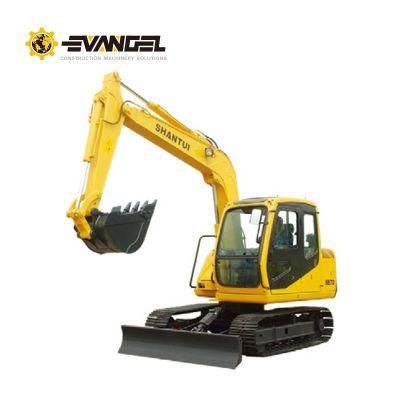 Shantui 6ton Small Crawler Excavator Se60 with Kubota Engine
