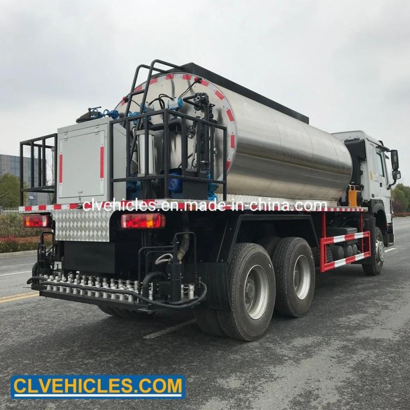 Sinotruk 9m3 12m3 14m3 Bitumen Asphalt Distribution Sprayer Truck