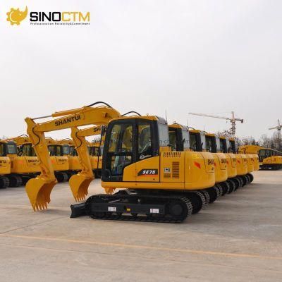 Shantui Se75 7.5 Ton High Performance Crawler Hydraulic Mini Excavator Price