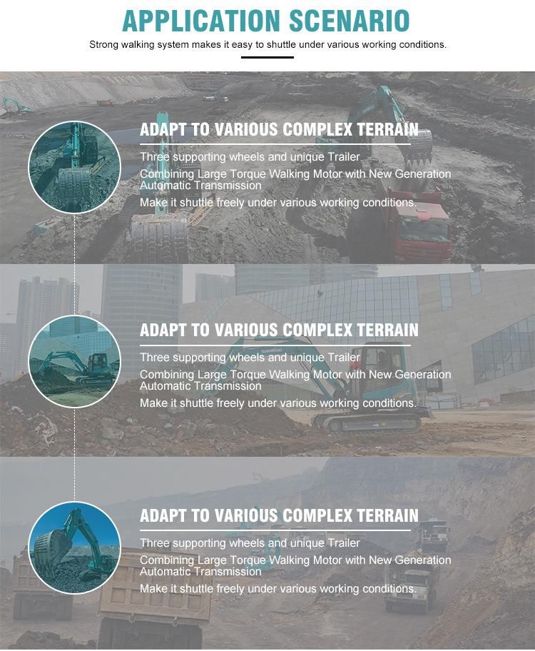 Sunward Swe150e Good Technology Long Reach Excavator Floating in Stock