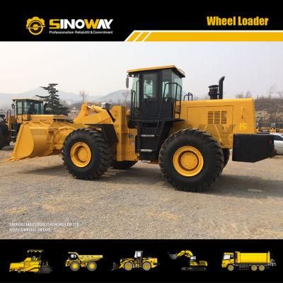 Chinese Wheel Loader 5 Ton Four Wheel Loader for Sale