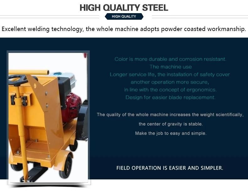 Big Concrete Cutter Asphalt Concrete Cutting Machine Concrete Cutter Blades