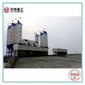 Cement Plant Manufacturer Small Mobile Portable Wet Mix 25m3/H Concrete Batching Plant