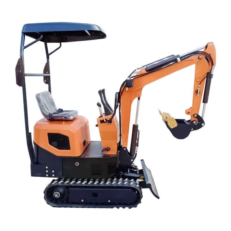 China Supplier Chinese New Pilot Valve Operation Water Cooled Diesel Engine Mini Digger Excavator with Rotary Arm