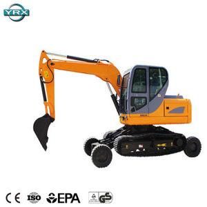 Hot Sale Yrx8 Wheel Excavator