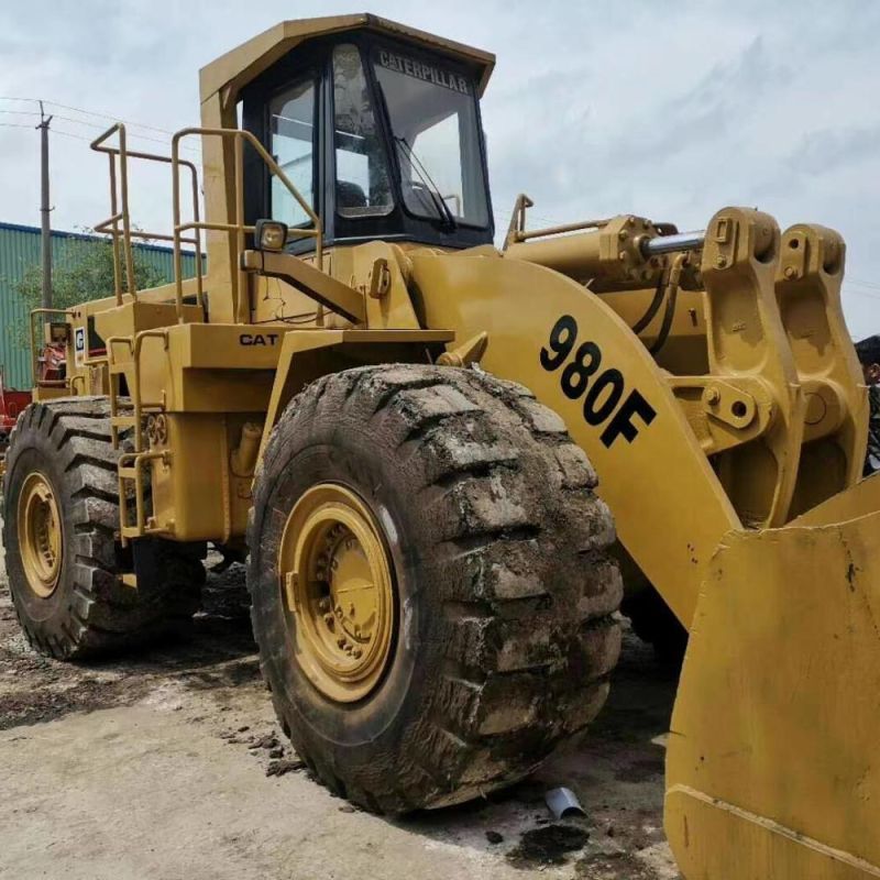 Used Ming Work Machine Earth Moving Construction Equipment Good Condition 8 Ton Secondhand Caterpillar Wheel Loader 9808 980c 980h 980g 980f Mini Loader