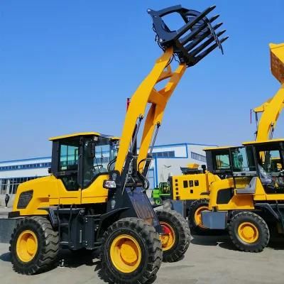 2022 Front End Loader for Timber Wood 1.6ton Grapple Log Loader